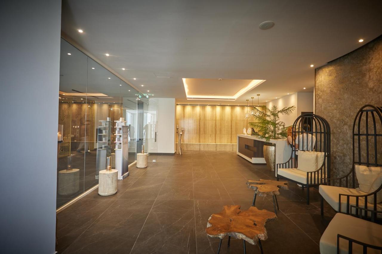 Chrysomare Beach Hotel & Resort Ayia Napa Esterno foto The interior of the lounge