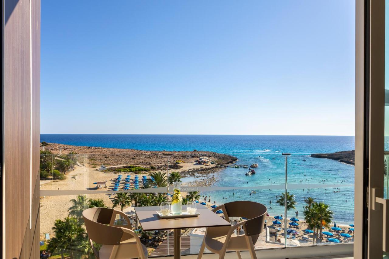 Chrysomare Beach Hotel & Resort Ayia Napa Esterno foto View of the bay