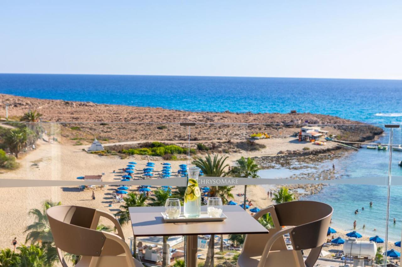 Chrysomare Beach Hotel & Resort Ayia Napa Esterno foto View of the bay