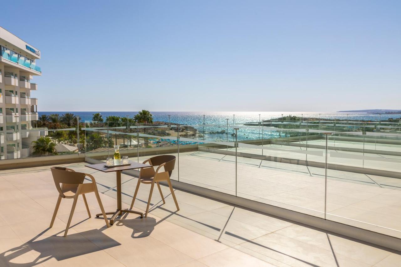 Chrysomare Beach Hotel & Resort Ayia Napa Esterno foto View from the hotel