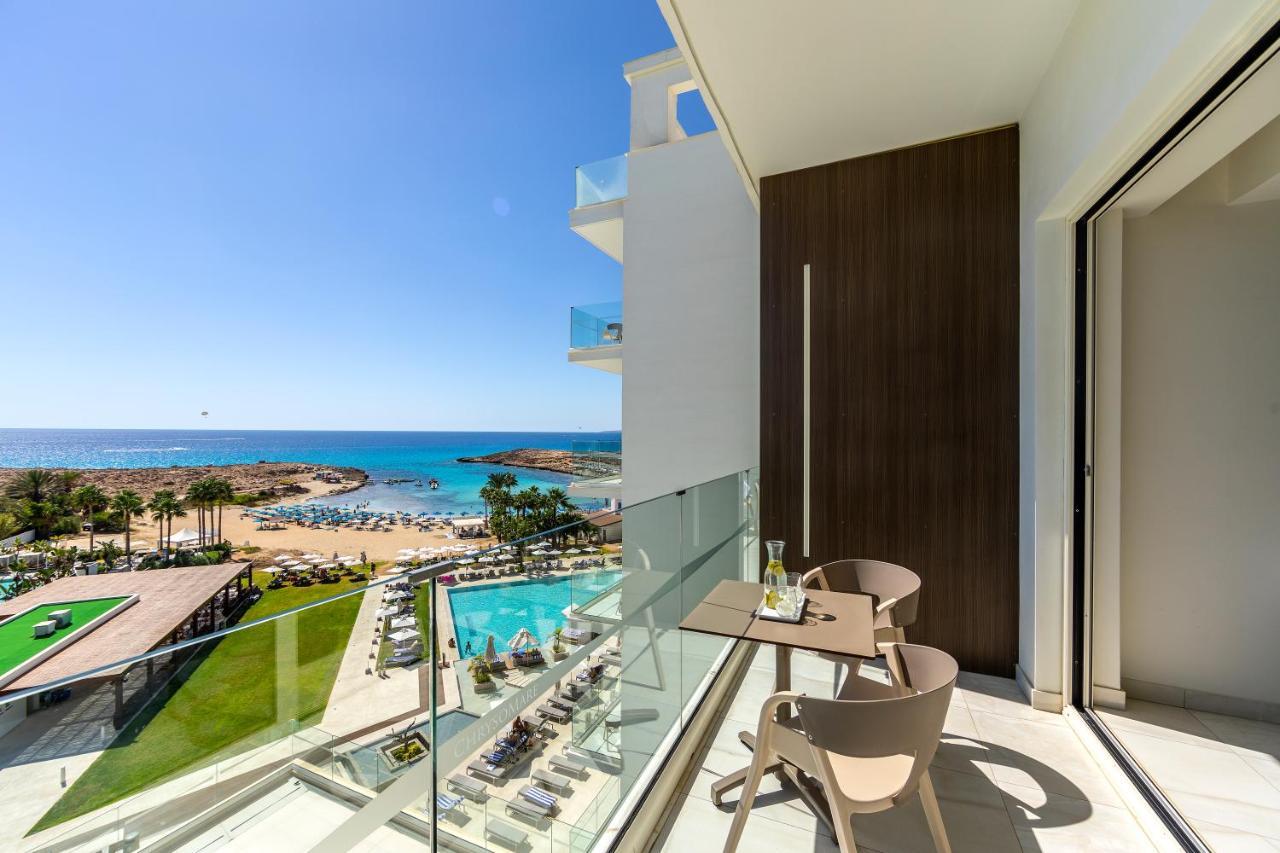 Chrysomare Beach Hotel & Resort Ayia Napa Esterno foto