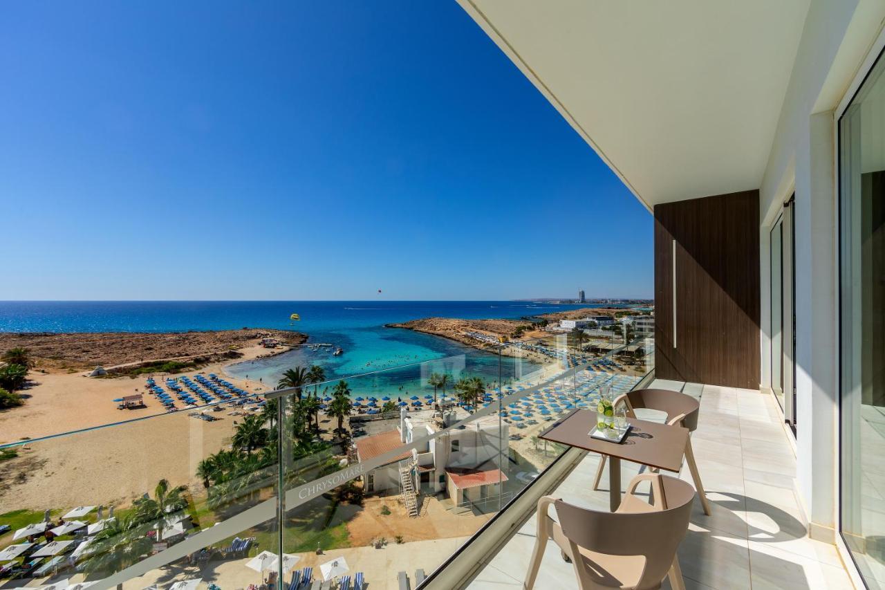 Chrysomare Beach Hotel & Resort Ayia Napa Esterno foto