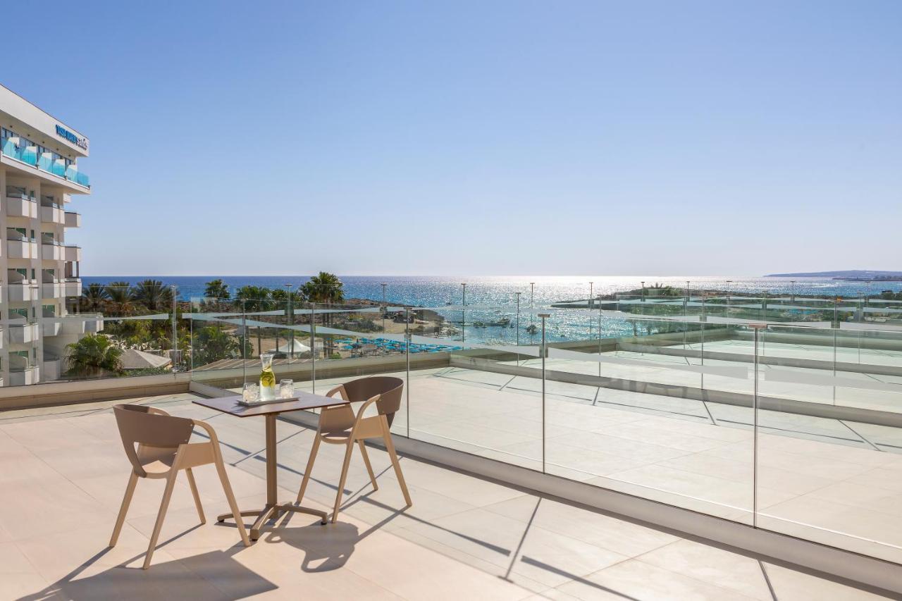 Chrysomare Beach Hotel & Resort Ayia Napa Esterno foto View from the hotel